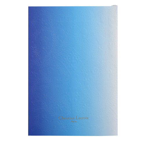Cahier Neon Blue Christian Lacroix vendu à Lyon par L'atelier des rouges