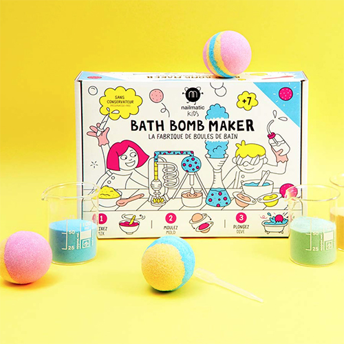 Kit DIY pour fabriquer des boules de bains pour kids. L'Atelier